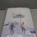 Sunflower Twin XL Mattress Pad Cover, Cotton Mattress Cover College Dorm Hypoallergenic, Extra Deep Pocket 18"-22" Quilted Mattress Protector Twinxl Size Thin Version, Soft Breathable and Noiseless