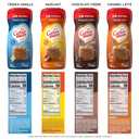 Coffee mate Flavored Creamer 4 Pack Variety Pack (15 oz bottles) - Chocolate Crme, French Vanilla, Hazelnut, Caramel Latte (EXP 09/30/27)