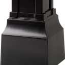 Whitehall 16248 Aluminum Balmoral Post Cuff in Black