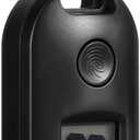 Digital Keychain Watch with Clip, Small Pocket Watch (Black)