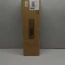 Tower Heater for Indoor Use - Portable Electric Space Heater Large Room with 3D Flame, Remote, Adjustable Thermostat, 2 Heat Modes, Multiple Safety Protection, 12H Timer, Quiet (Black)