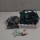 Pallerina 38FT C9 Christmas Stake Lights Outdoor,25 Pack Weatherproof Christmas Pathway Lights with C9 Multicolor Bulbs and Stakes for Garden Lawn Backyard Snowfield Xmas Decorations