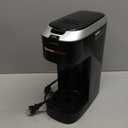 Bonsenkitchen Single Serve Coffee Maker K Cup Pod with 614oz Brew Size 3 Min Fast Brewing Machine with Strength Control, BPAfree Materials, Fits 6.6" Travel Mugs, Silver, Upgrade