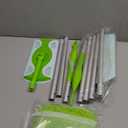 2-Pack Extra Long Detachable Mop Handles, Green, Compatible with Swiffer Dry & Wet Mops, Easy to Install & Replace