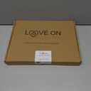 LOVE ON Baby Memory Book with Free Inkless Hand & Footprint Kit - First 5 Years Baby Journal with Elegant Linen Cover & Embossed Foil - Inclusive of All Family Types (Hearts)