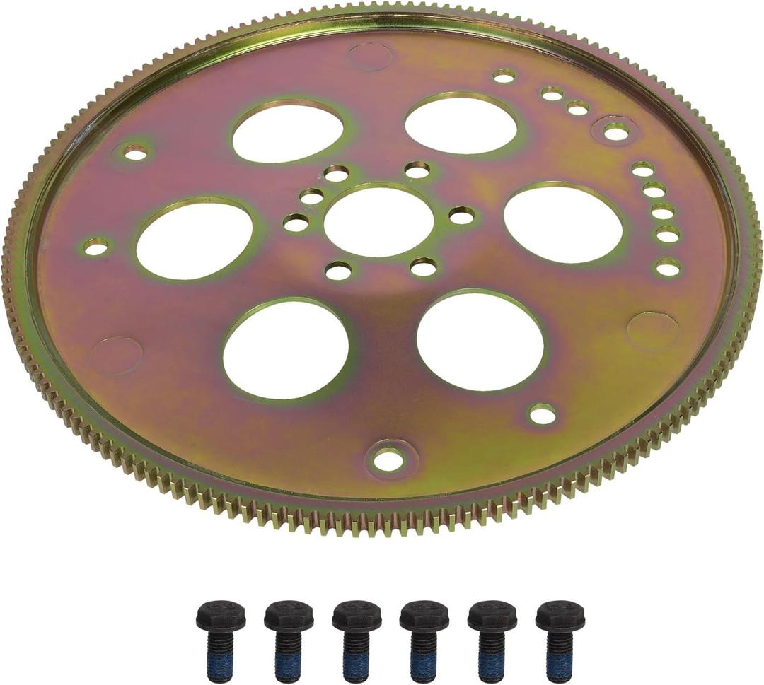 RANSOTO LS V8 Flexplate Heavy Duty Compatible with 1997-2007 GM Gen III LS1,LS2, LS6, 4.8L, 5.3L 6.0L adapt to TH350, TH400, 700R4, 200-4R, 4L60 LS Flywheel