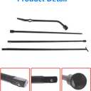 labwork Spare Tire Jack Tool Kit Lug Wrench Bag Set Replacement for Nissan Frontier 2005-2014