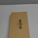 Goo-Ki 6 Pack 5" Classic Curvature Matte Black Cabinet Handles - Timeless Appeal Meets Modern Functionality for Kitchen Drawer Improvement (5" Center to Center)