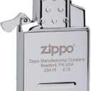 Zippo 65826 Butane Lighter Insert - Single Torch, Chrome