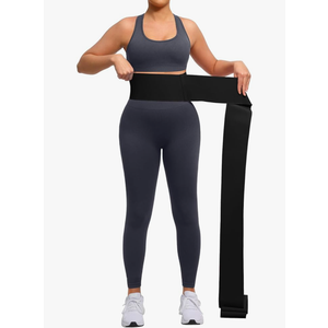 FeelinGirl Waist Trainer for Women Tummy Control Trimmer Belt Waist Cincher Bandage Wrap Plus Size Body Shaper