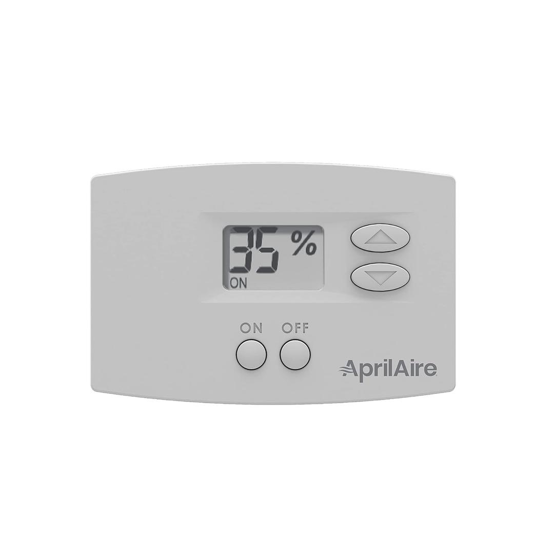 AprilAire 65 Manual Digital Whole-House Wall Mounted Humidifier Control Humidistat for AprilAire Whole-House Humidifiers, Low Voltage 24VAC