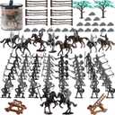 Amor Present Medieval Knights Toys, Knight Action Figurines for Kids