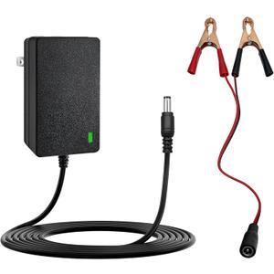 6V Battery Charger for Kids Ride On Cars Bumper Cars - Universal 6V Charger for Cocomelon, Lamborghini, Unicorn, Flybar, Monster Jam, Fire Truck Ride On Toys 6V Power Supply for Kid Trax