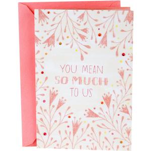Hallmark Mother's Day Card from All (Beauty, Love, and Happiness), 5.8 inches x 8.3 inches