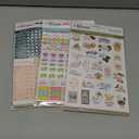 bloom daily planners Seasonal Bucket List Planner Stickers - Spring, Summer, Fall, Winter Activity Goals for Adults - 8 Sheets / 275+ Illustrations - Adventure Icons for Planning or Scrapbooking