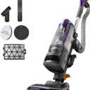 Eureka FlexReach Powerful Upright Vacuum Cleaner for Carpet and Hard Floor, Lift-Up Vacuum with Large Dust Cup, Anti-Tangle, NEU651PL, Purple