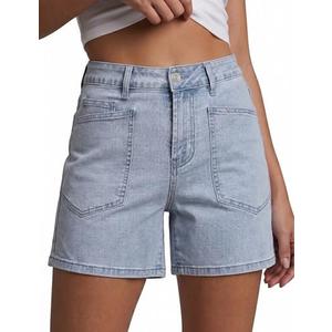 luvamia Jean Shorts Womens High Waisted Trendy Stretchy Denim Shorts Casual Summer Jorts with Pockets Concert Outfits XL