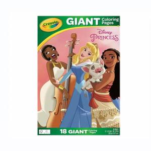 Crayola Giant Colouring Pages Foldalope, Disney Princess