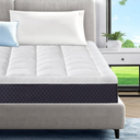 ELEMUSE Adults 5 Inches Cooling Gel Memory Foam Full Medium Firm Pillowtop