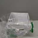 6 PCS Buffet Risers, Large Food Risers for Buffet Table, Display Stand Shelf for Party, Catering, Jewelry & Collectibles, White Acrylic Nesting Boxes for Food Display (10" 9" 8" 7" 6" 5")