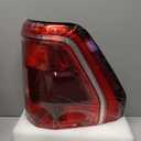 Halogen Tail Lights W/Blind Spot(Module NOT Included) Compatible With 2021-2023 Ford F150 XL, XLT Pickup Taillight Rear Brake Lamp Signal Assembly with Bulbs Left Driver Side ML3Z13405C
