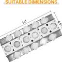 RJC009P Briquette Tray for Summerset Grill Replacement Parts,for Summerset Sizzler 26" 32" Pro for SunFire 26" SunFire 32", for RCS Premier Series RJC26A RJC32AL RJC32A RJC40AL RJC40A