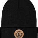 Bigfoot Beanie with Embroidery Sasquatch Beanie Hat for Men Women Big Foot Hats Gifts for Dad Knit Hat Warm Winter