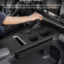 Silicone pad for Central Control for 2026 2025 2024 2023 2022 2021 Toyota Sienna Storage Box Accessories Silicone Protective Cover for Interior Decoration of Gear Shift (Black)