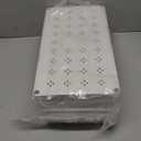 DEKAVA Cabinet, 2 Pack Under Sink Organizer, 2 Tier Sliding Bathroom Kitchen Organizer, Large White ABS Baskets, Easy Install & Clean