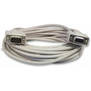 YCS Basics 25 Foot DB9 9 Pin Serial / RS232 Male/Female Extension Cable