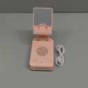 Gifts for Men Women, Phone Stand with Bluetooth Speaker and Charging Function 360 Rotable Angle Adjustable Cell Phone Holder with HD Stereo Sound Fits All Phones,Tablet (Pink)