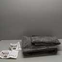 PURRUGS Dirt Trapping Door Mat 20" x 31.5", Non-Slip Machine Washable Entry Rug, Shoe Scraper, Dog Doormat, Super Absorbent Welcome Mat for Front & Back Door, Muddy Shoes & Paws, Light Grey-Dark Grey