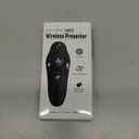 Presentation Clicker Wireless Presenter Remote USB Control Powerpoint PPT Clicker, Laser Pointer RF 2.4GHz Presenter Remote Google Slide Advancer Powerpoint Clicker for Computer/Laptop/Mac/Keynote