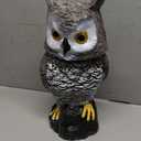 Indoor Camera Owl, Home Security Camera Owl with Rotatable Head, Night Vision, 2-Way Audio, Works with Phone, Decoration for Home