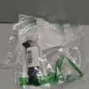 Band for Garmin Forerunner 10/15, Soft Silicone Replacement Watch Band Strap for Garmin Forerunner 10/15 (S-Display Size: 0.81"x0.77", 1Pc (Black)