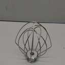 KITCHPOWER K45WW Wire Whip Attachment for Tilt-Head Stand Mixer for KitchenAid Stainless Steel Egg Cream Stirrer, Flour Cake Balloon Whisk