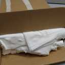 VACVELT 5PCS Boho Duvet Cover Queen Size, White Tufted Duvet Cover with Zipper & Ties, No Comforter, Shabby Chic Textured Bedding for Farmhouse Country, Breathable & Soft Microfiber