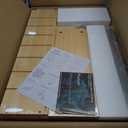 Pull Out Cabinet Organizer with Divider, 22''W21''D7''H Soft Close Wood Drawer for Kitchen Pantry, Finished, Heavy-Duty, Bottom Assembly (Wood Drawer Part Width is 21'')