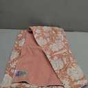 Marubhumi Indian Handmade Traditional Hippie Floral Print Kantha Quilt Indian Cotton Bedding Throw Blanket Bespread Hand Stitched with Love (Brown, Twin (60"x 90"))
