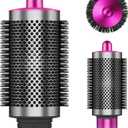 Upgraded Large Volumizing Round Brush Compatible with Dyson Airwrap attachments Styler HS01 HS05 HS08, 55MM Large Round Brush Replacement Attachment Tool for Hair Styling