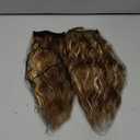 REECHO Hair Extensions, 4PCS Clip in Hair Extensions 12" Short Curly Wavy Brown Invisible Lace Weft Natural Soft Hairpieces for Women  Ash Brown with Highlights