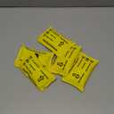 DryTote Rechargeable Desiccant Pack (Pack of 5), Ultimate Moisture Absorption, Color Change Indicator, Safe Storage Protection, Large Capacity 200 Gallons, 100g, Yellow