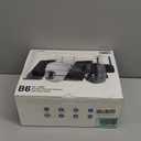 Cinnado 2K Cameras for Home Security-2.4G WiFi Outdoor Camera Wireless Solar/Battery Powered, 360 Viewing, Human Detection, Color Night Vision, Cloud/SD Storage B6 (B6-White-4pack-2.4G)