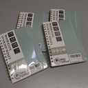 4 x Lined Journaling Notebook for Women, A5 Spiral Notebook with 100gsm Thick Paper, 70 Sheets / 140 Pages, Notebooks for Work, Journals, Notes, Bible Study, and Daily Use (A5 | 5.83" x 8.27", Sage Green)