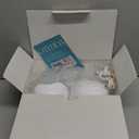 Hands Free Breast Pump Wearable MY-375 - Strong Suction, Low Noise, Wearable Breastfeeding Pump with 4 Mode &12 Levels, Portable Electric Breast Pump 24mm - 19/21/Insert/Flange, 2 Pack (White)