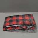 misaya Square Waterproof Vinyl Table Cloth, Buffalo Flannel Backed Tablecloth, Wipeable Plastic Table Cover for Dinner, Kitchen, Outdoor (54" x 54", Aquamarine and White)