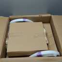 Bar Stools Set of 2, Round Bar stools Backless Adjustable Swivel Bar stools Bamboo Modern Barstools Slim Bar Stools, Backless Counter Height Stools for Kitchen Island, Bar, Cafe, Dining Room