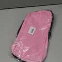 sold out Clear Cosmetic Bag with Waterproof Clear Top, Large Toiletry Organizer for Travel and Home, 12.4 x 5.12 inches Pink Makeup Bag