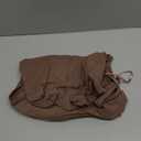 ANRABESS Women Athletic Dress Summer Tennis Workout Active Sports Mini Romper Dress Built in Shorts Travel Vacation Clothes (Medium, Coffee)