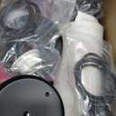 Battery Operated Pendant Light with Remote,Fabric Pendant Lights Kitchen Island 3 Pack No Hardwired,Cordless Hanging Lights for Living Room with 50hrs+Long Life Rechargeable Light Bulbs